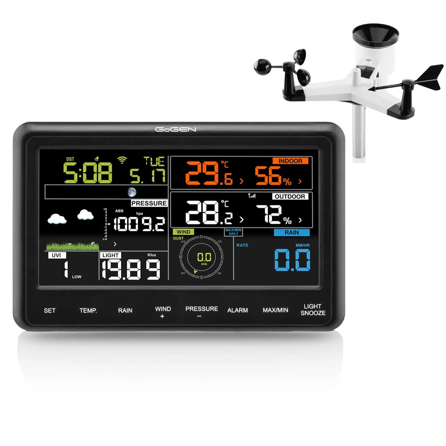 Stacja pogody z Wifi Gogen ME3900