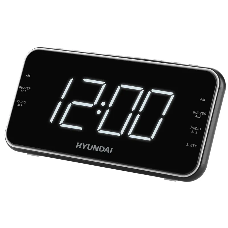 Radiobudzik z USB Hyundai RAC521 PLLBCH Czarny