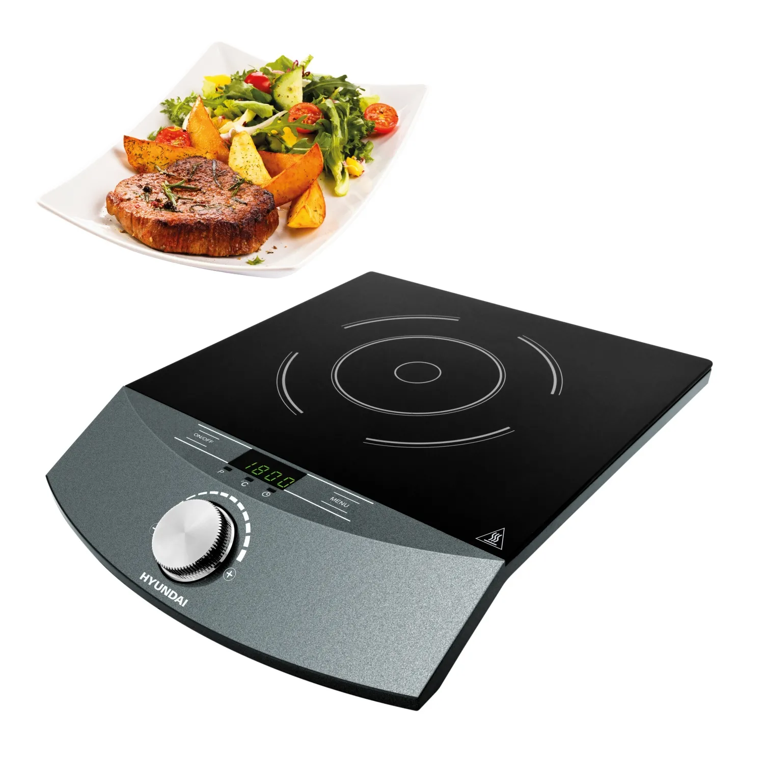 Kuchenka indukcyjna jednopolowa Hyundai IND133