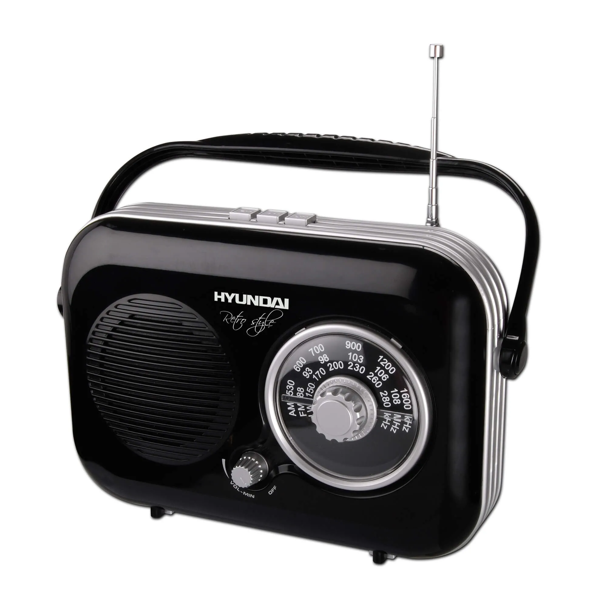 Przenośne radio Hyundai PR100 retro