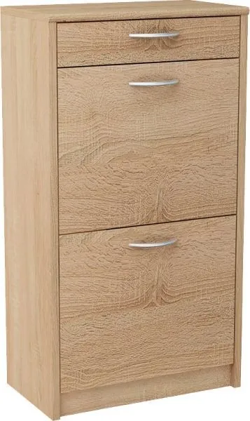 Szafka na buty, szuflada, Classic, 50x28x92 cm, dąb sonoma, mat