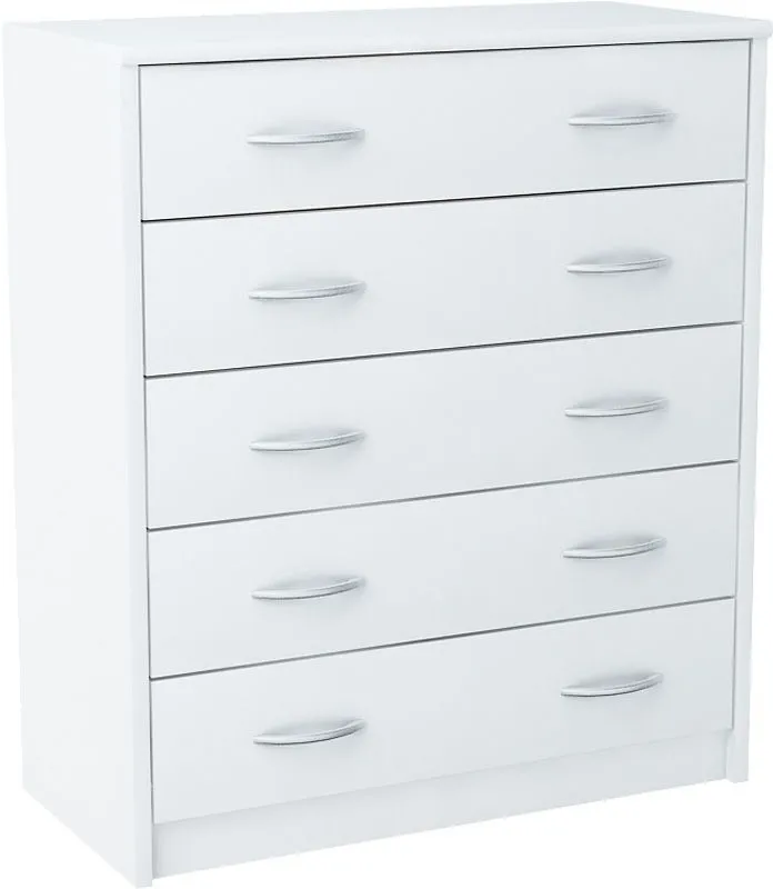 Szafka na buty, 5 półek, Classic, 74x35x85 cm, biel, mat