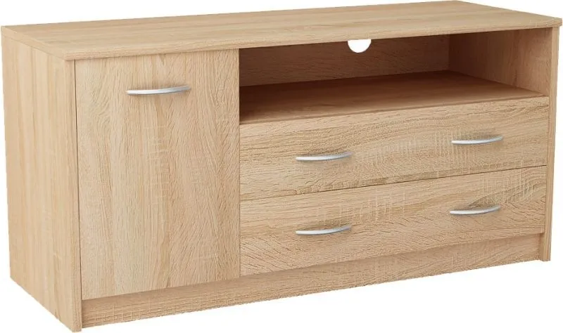 Szafka Rtv, komoda, Classic, 110x41x55 cm, dąb sonoma, mat
