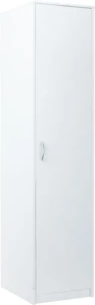 Szafa jednodrzwiowa, Classic, 45x55x193 cm, biel, mat