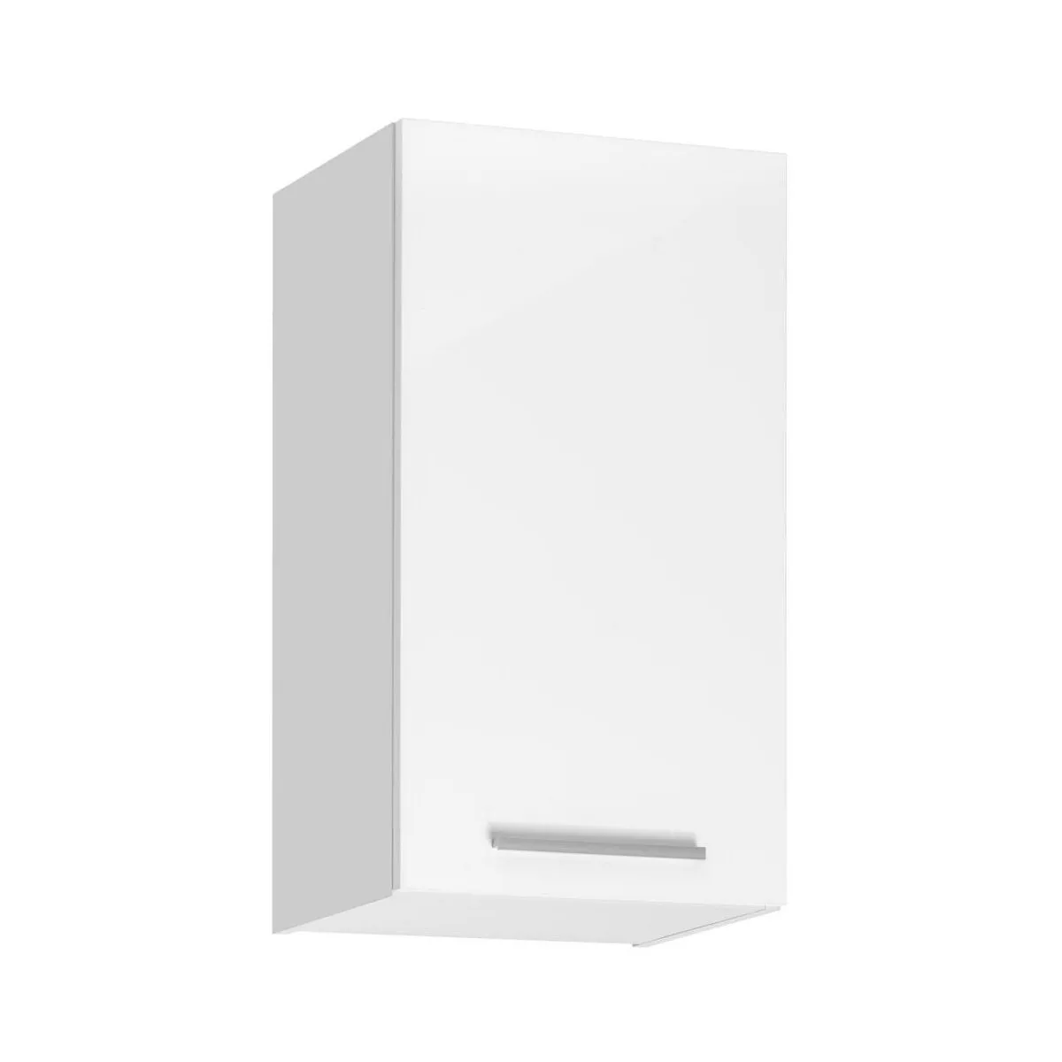 Szafka kuchenna wisząca, Salma, 40x32x72 cm, biel, połysk