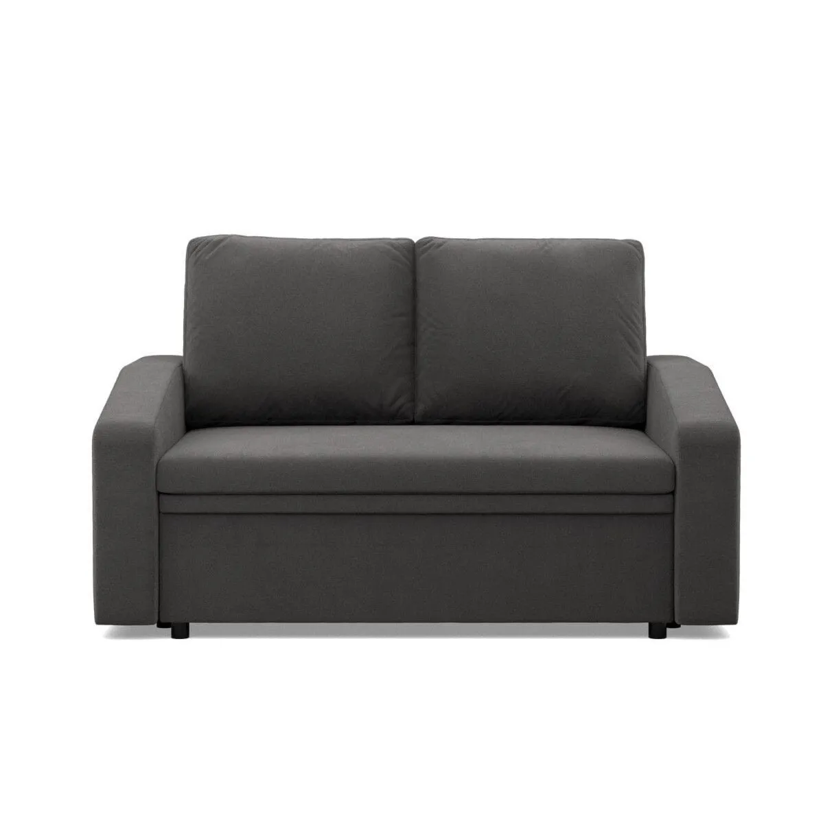 Sofa z funkcją spania, BLOM, Mikrofaza, 148x87x90 cm, szary