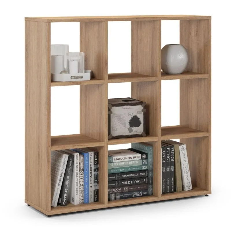 Regał komorowy, ETAP, 100x30x100 cm, dąb, mat