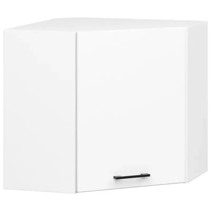 Szafka wisząca, narożna, W60, Oliwia, 60x60x58 cm, biel, mat