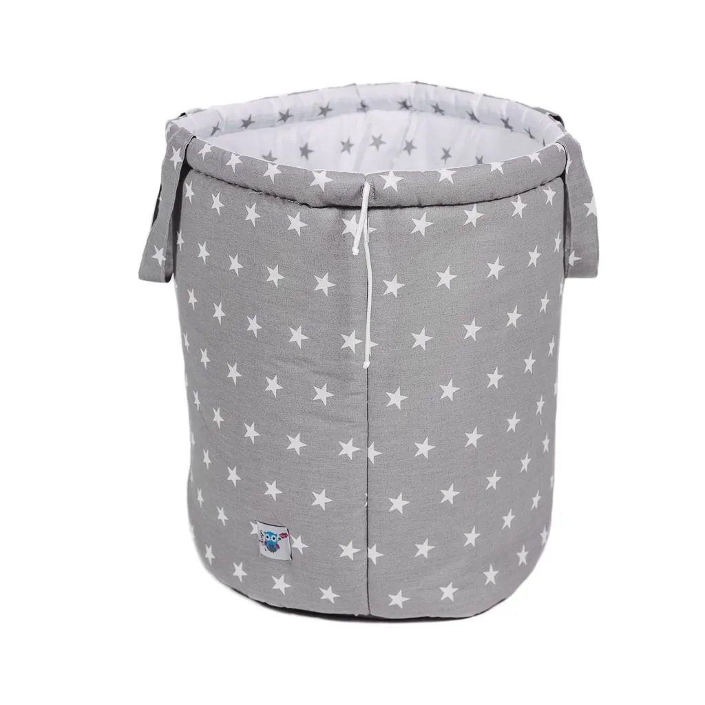 Duży kosz na zabawki, 40x50 cm, bawełna, królicza łapka