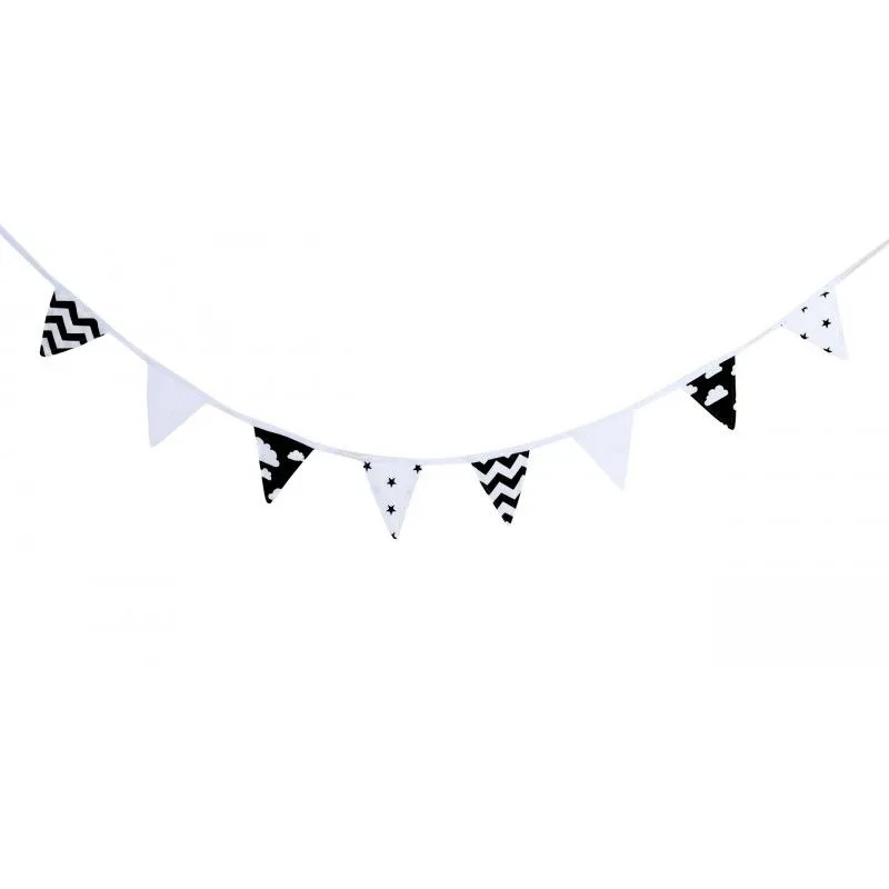 Girlanda, proporczyk, Krucza fala, 245x18 cm