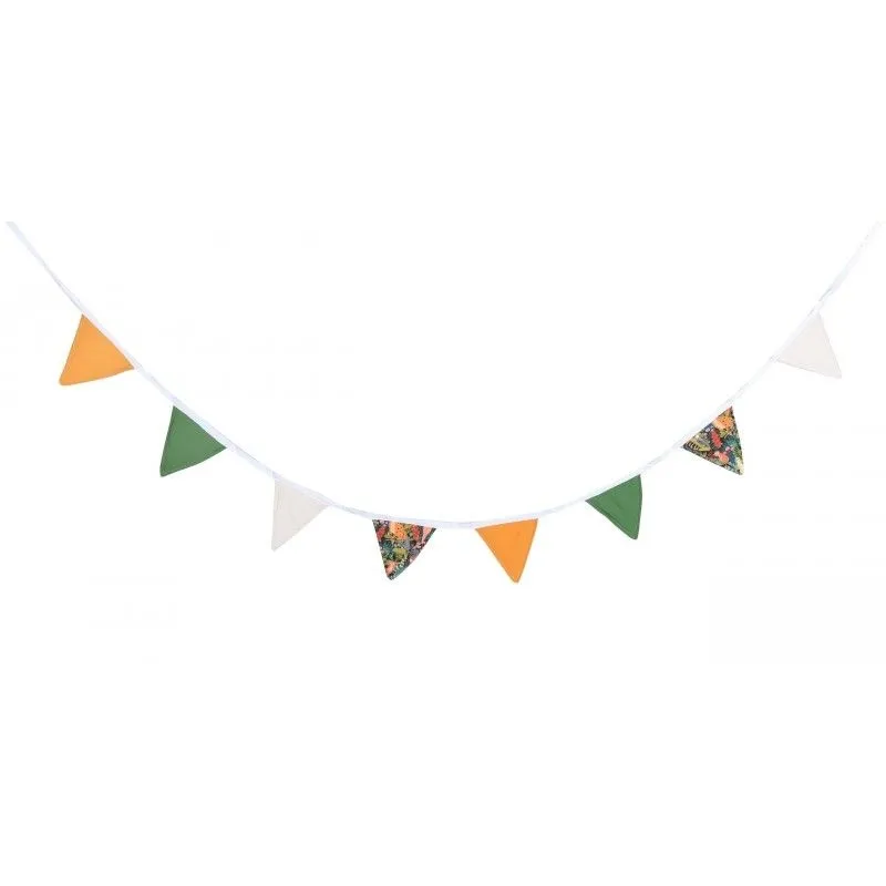 Girlanda, proporczyk, Dżunglowa kryjówka, 245x18 cm