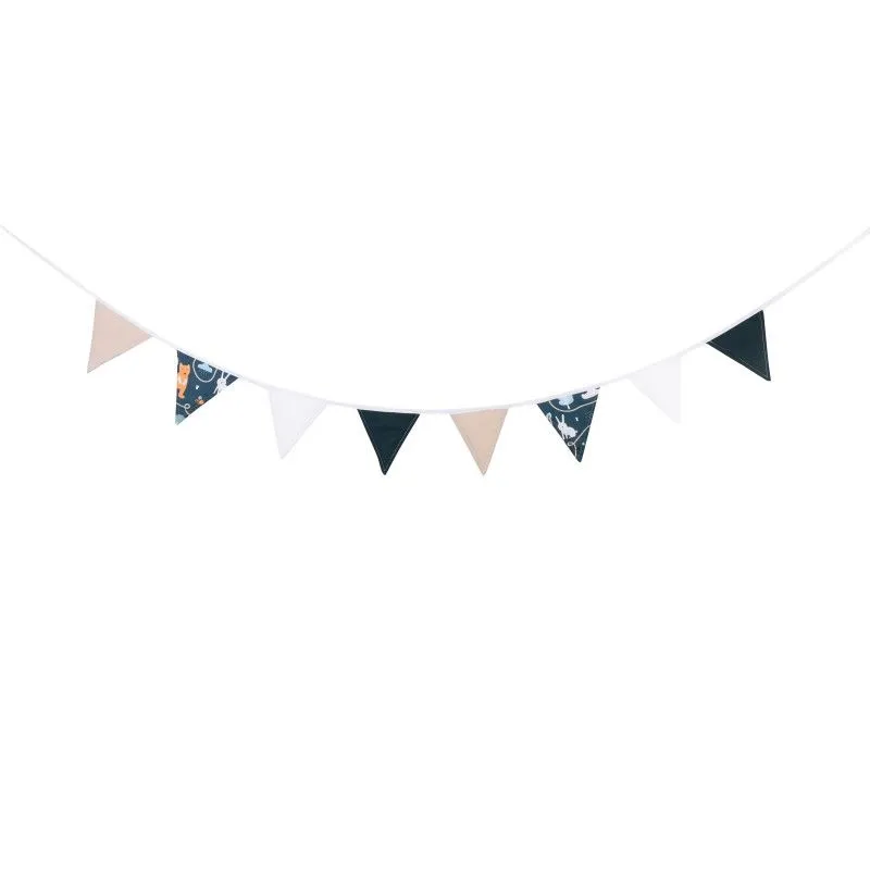 Girlanda, proporczyk, Szmaragdowy kącik, 245x18 cm