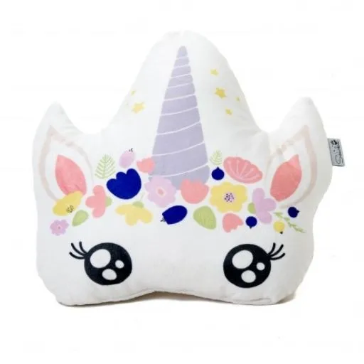 Poduszka dla dziecka, Unicorn Flower, 45x42 cm
