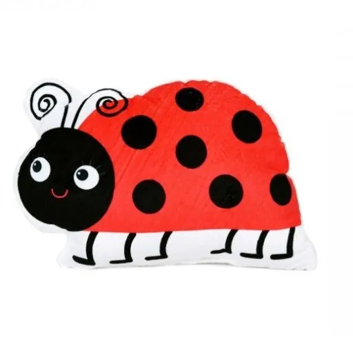 Poduszka dla dziecka, Biedronka bez ogonka, 49x33 cm