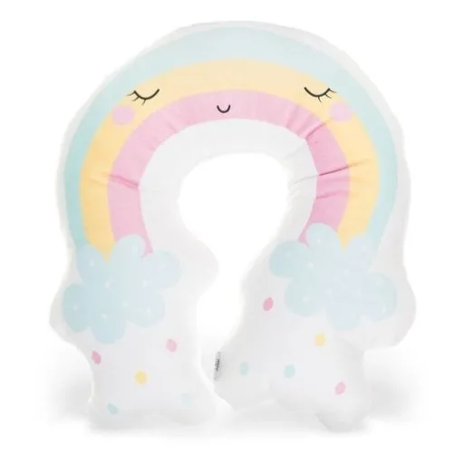 Duża poduszka dla dziecka, Tęczuś, 60x60 cm