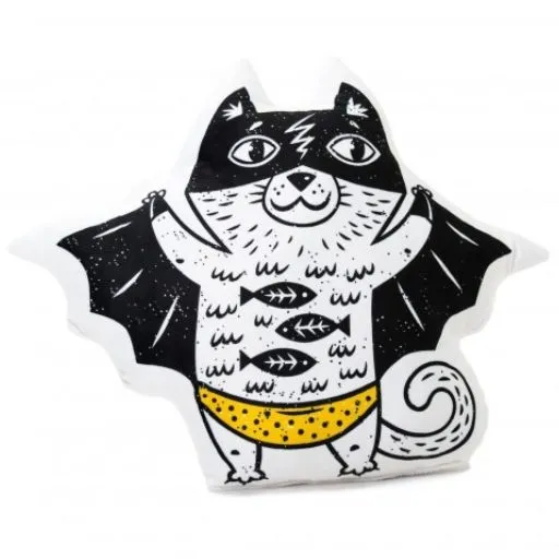 Duża poduszka dla dziecka, Yellow Man, 50x55 cm