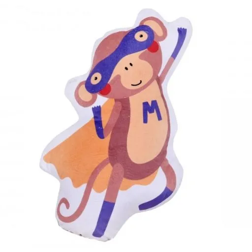 Duża poduszka dla dziecka, Gwiezdna Małpka, 35x56 cm