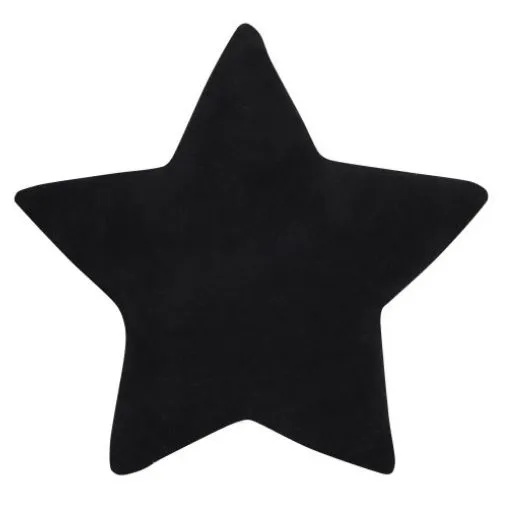 Poduszka dla dziecka, gwiazda, Czarna gwiazdka, 40x40 cm