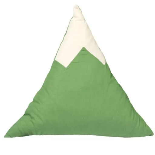 Poduszka dla dziecka, trójkąt, Zielono mi, 40 cm