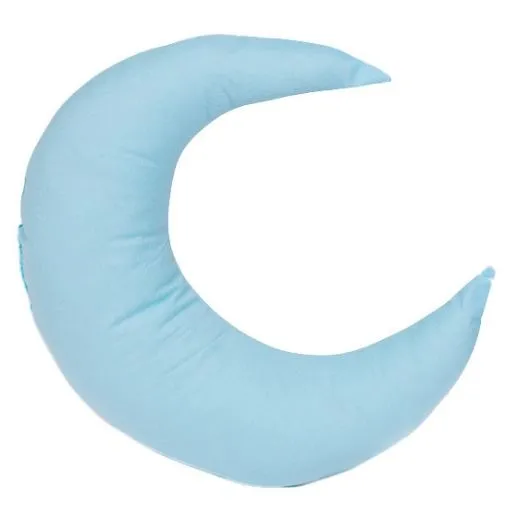 Poduszka dla dziecka, księżyc, Błękitny, 32x32 cm