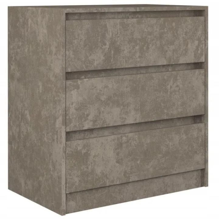 Komoda do sypialni, pokoju, K3, 70x43x78 cm, beton