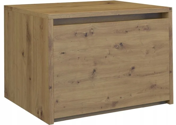 Szafka nocna, stolik, K1, 45x38x34 cm, dąb artisan