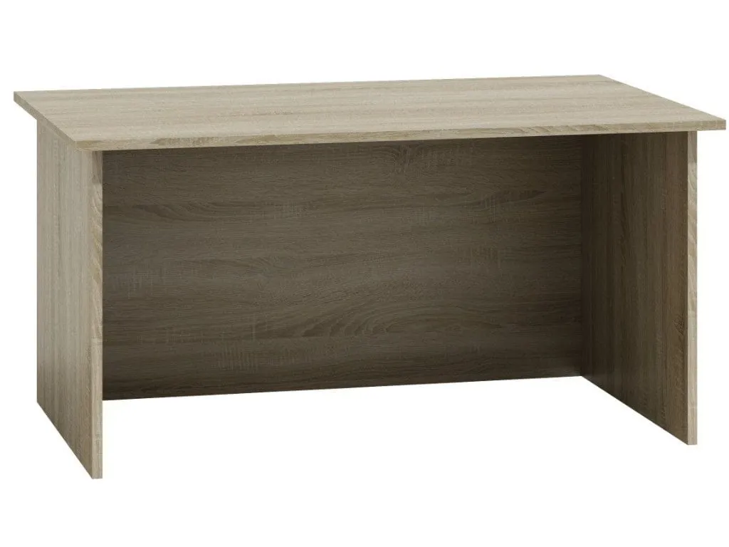 Biurko do pokoju, szkolne, komputerowe, standard, 120x60x75 cm, dąb sonoma