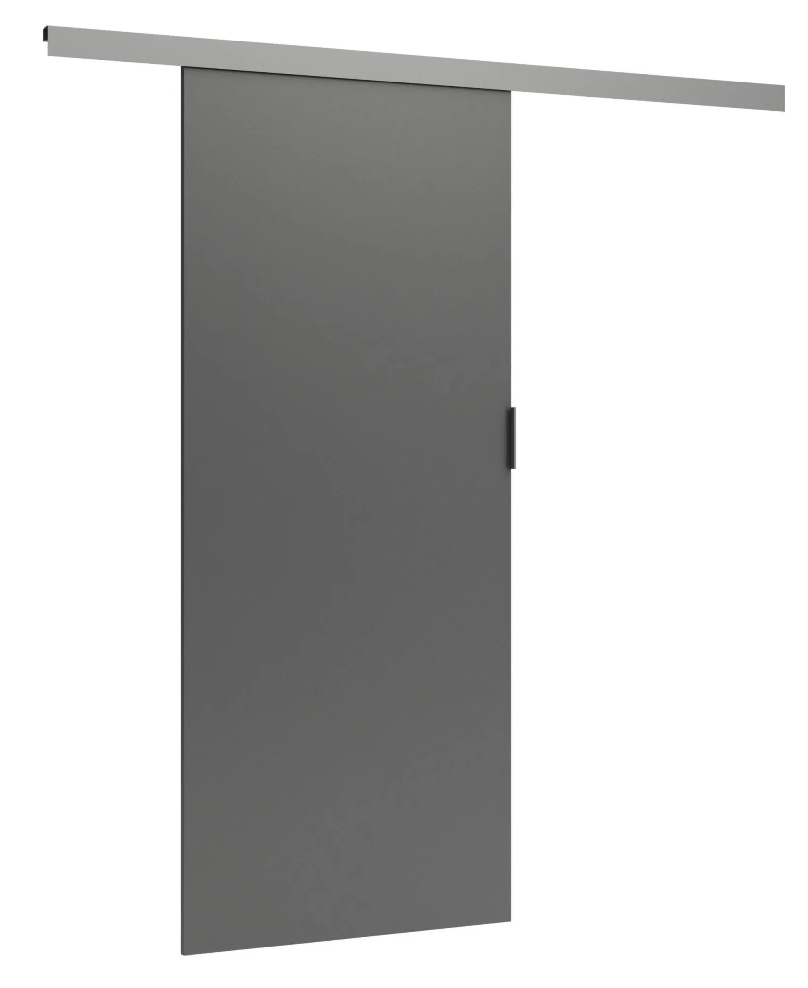 Drzwi przesuwne, lewe, prawe, greg, 86x205 cm, antracyt