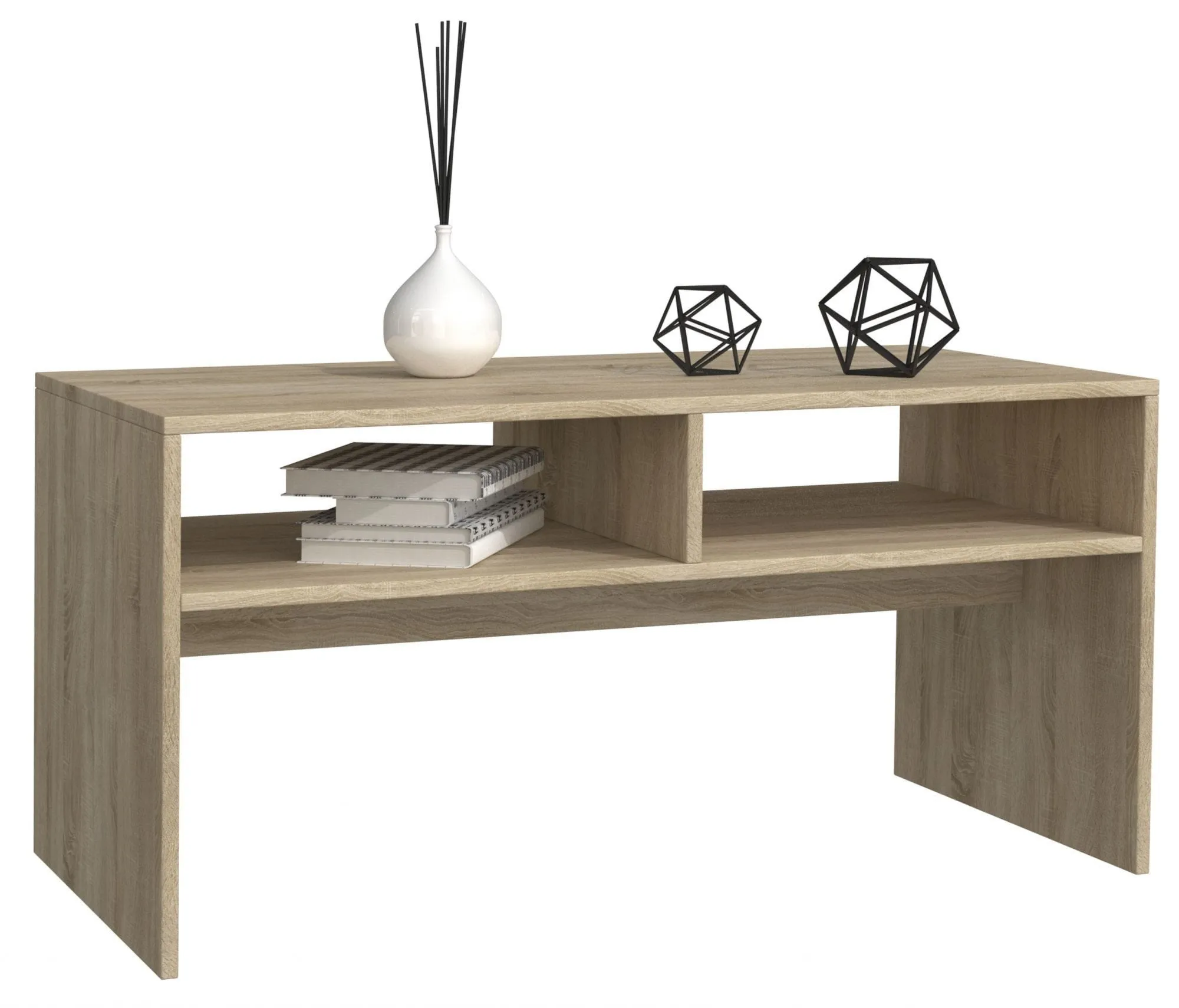 Ława, stolik do salonu, mesa, 90x51x41 cm, dąb sonoma