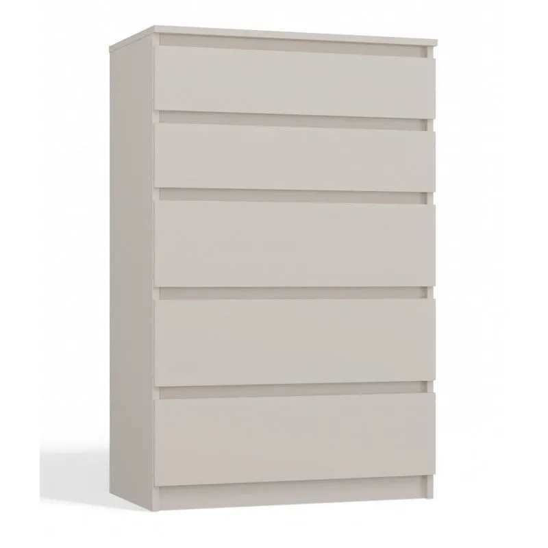 Komoda do sypialni, Malwa, 70x40x110 cm, kaszmir