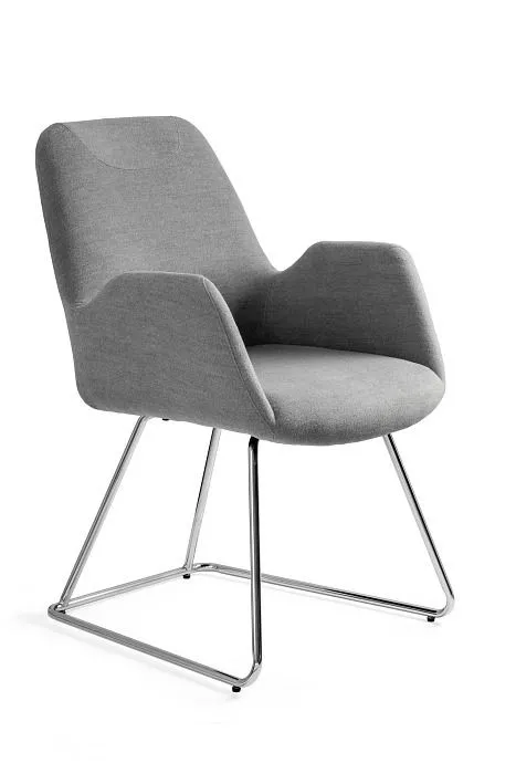 Fotel, krzesło do jadalni, salonu, city, szary