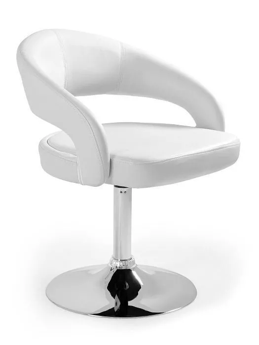 Hoker barowy, krzesło, stilo, biały