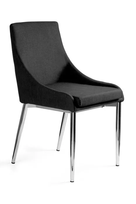 Krzesło do jadalni, salonu, sultan, czarne