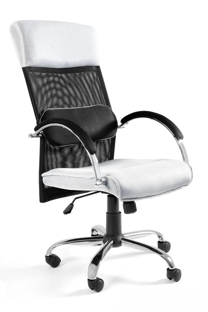 Fotel biurowy, Overcross, biały