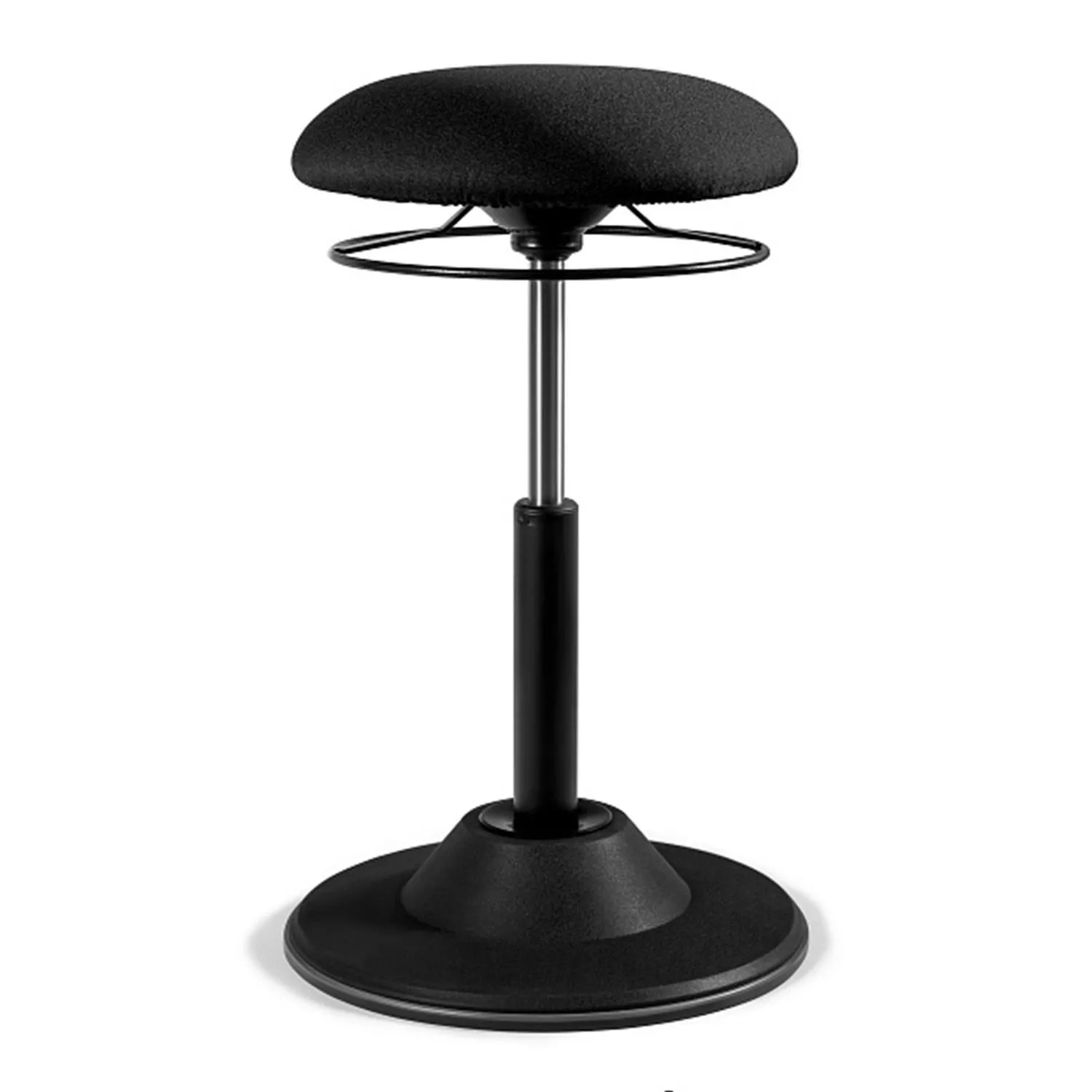 Hoker, taboret, stołek balansujący, Carmen, czarny