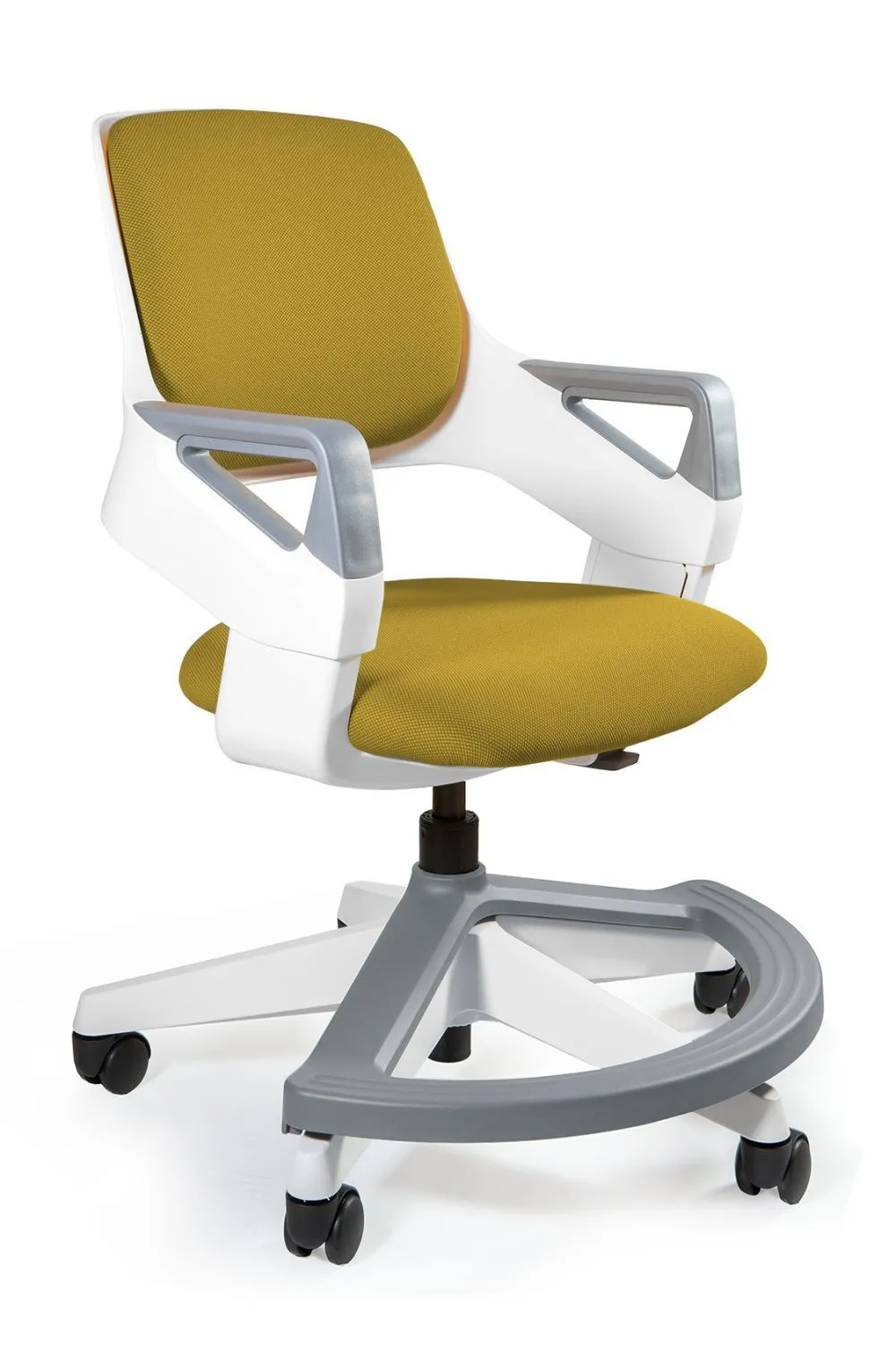 Fotel do biurka, dziecięcy, ergonomiczny, Rookee, khaki