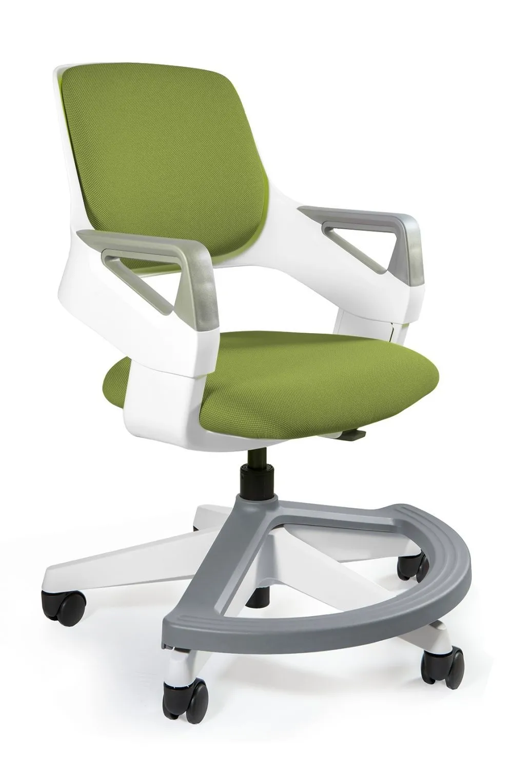 Fotel do biurka, dziecięcy, ergonomiczny, Rookee, olive