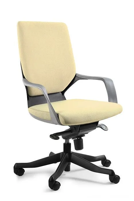 Fotel biurowy, obrotowy, Apollo M, czarny, buttercup