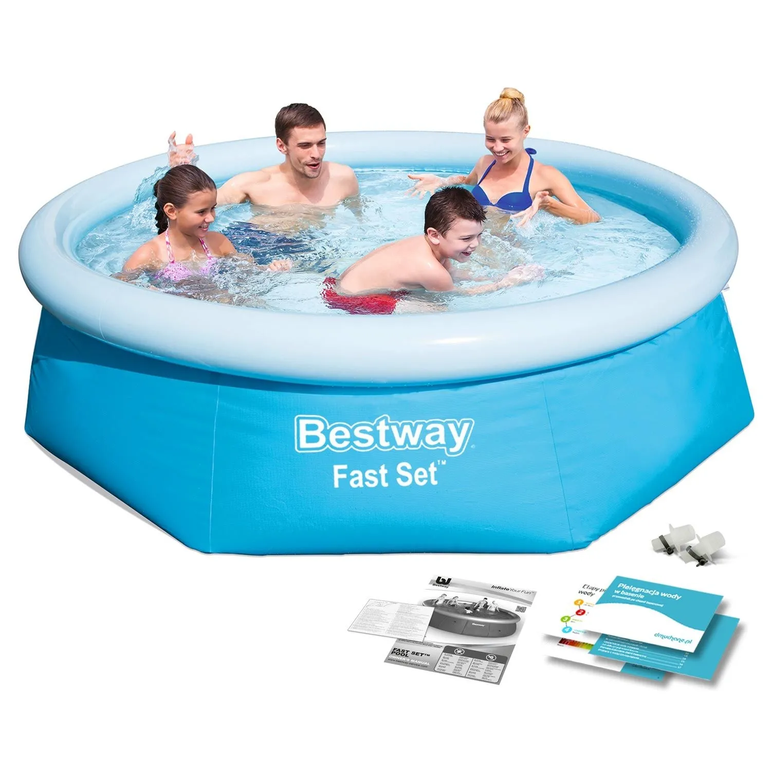 Basen ogrodowy rozporowy, Bestway, 244x66 cm