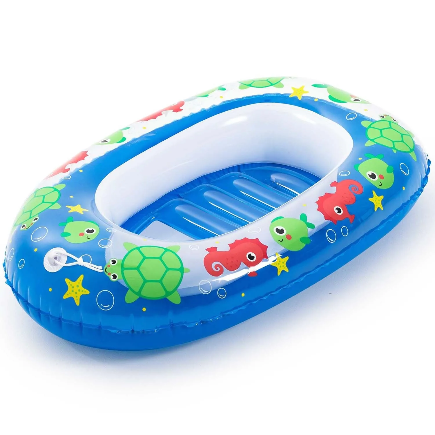 Ponton plażowy do pływania, Bestway, 102x69 cm, niebieski