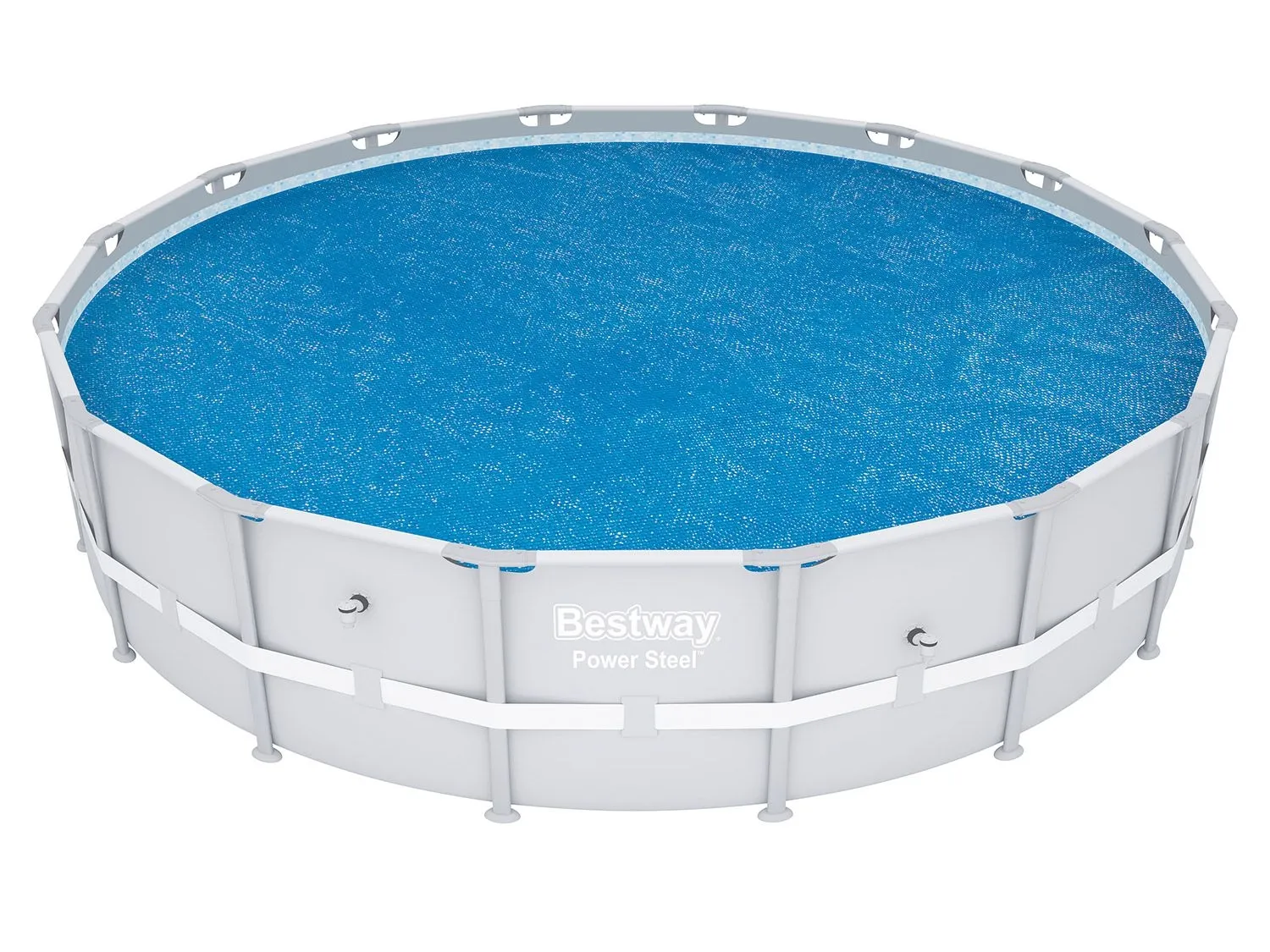 Pokrywa solarna do basenów 488 cm, Bestway, niebieski