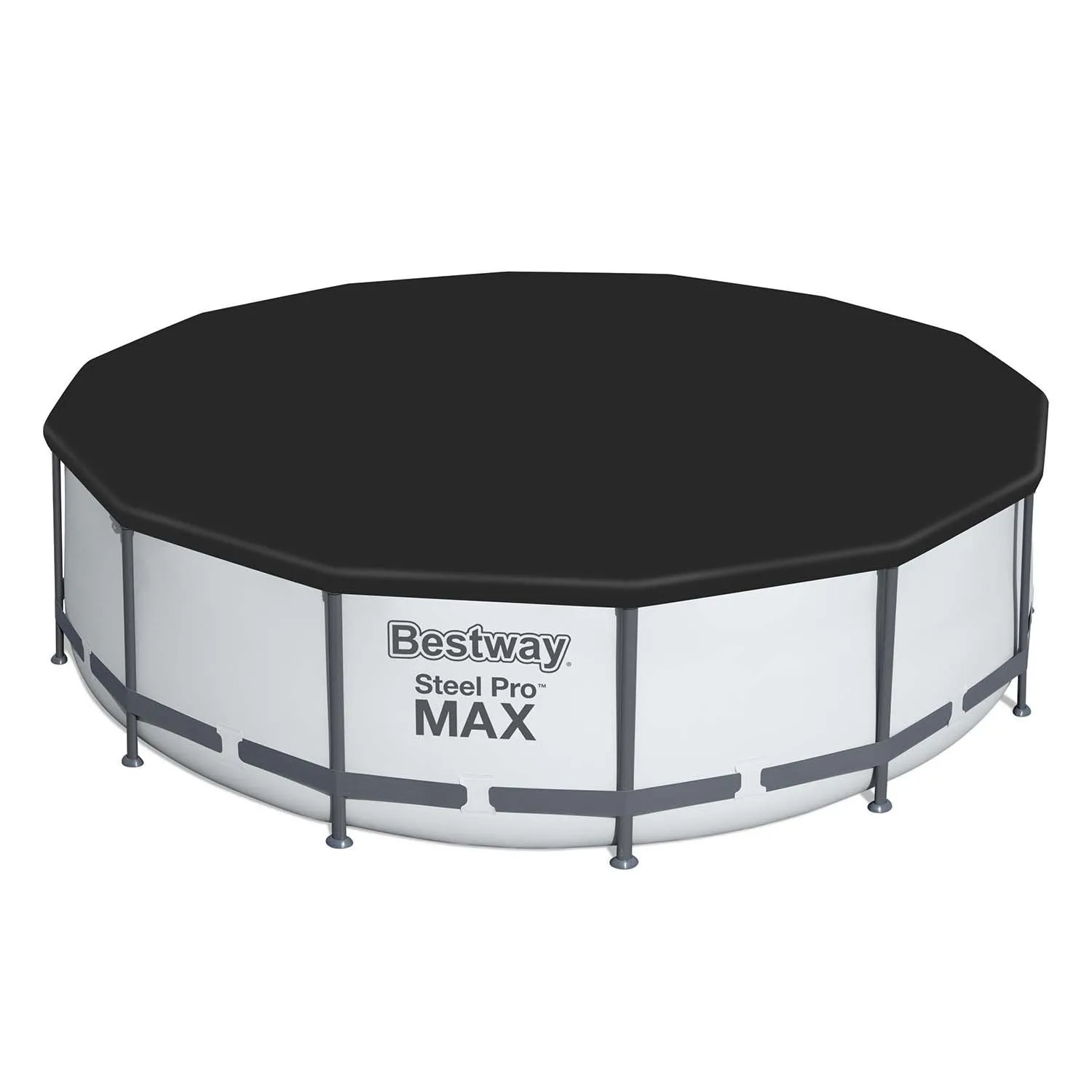 Pokrywa do basenu stelażowego, Bestway, 427 cm, czarny