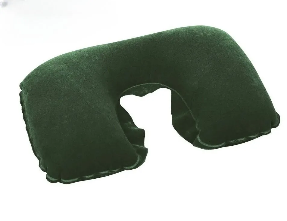 Poduszka podróżna, rogal, Bestway, 46x28 cm, zielony