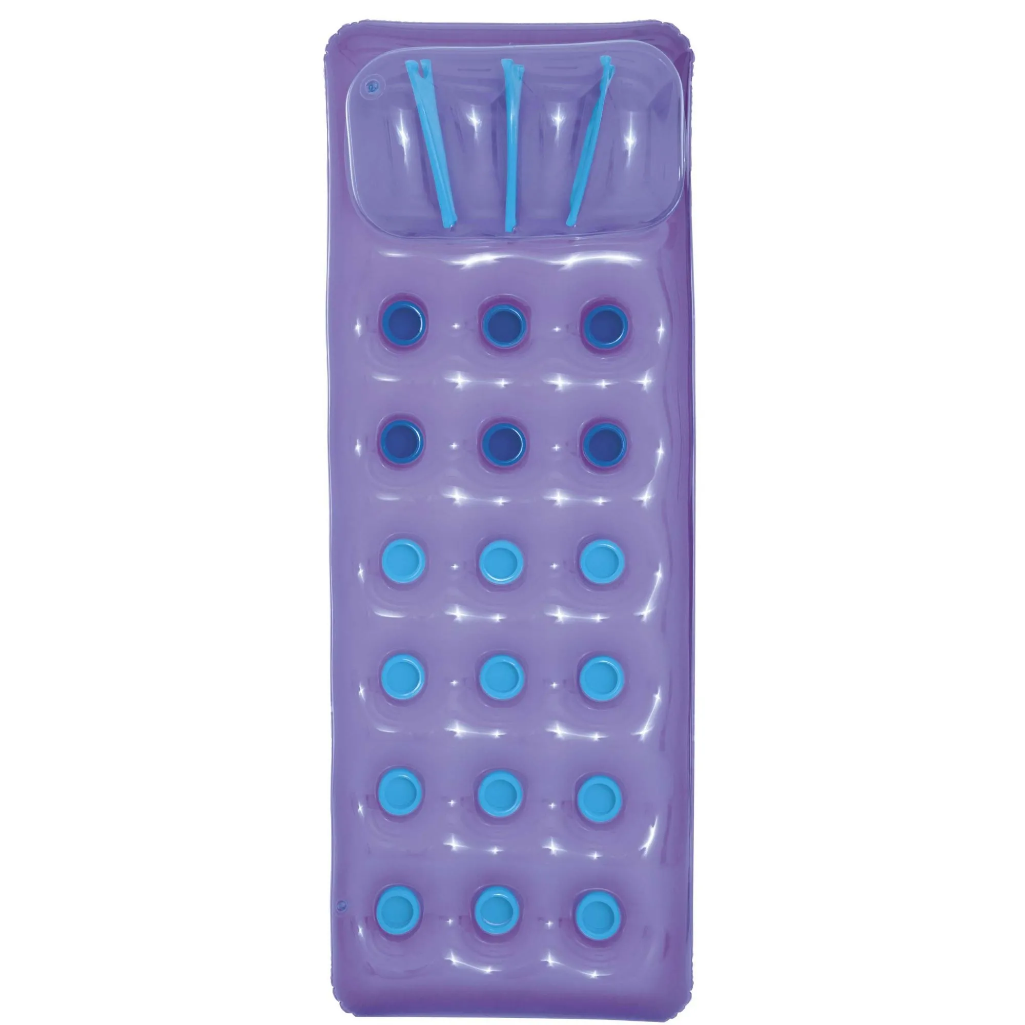 Dmuchany materac do pływania, Bestway, 188x71 cm, fioletowy