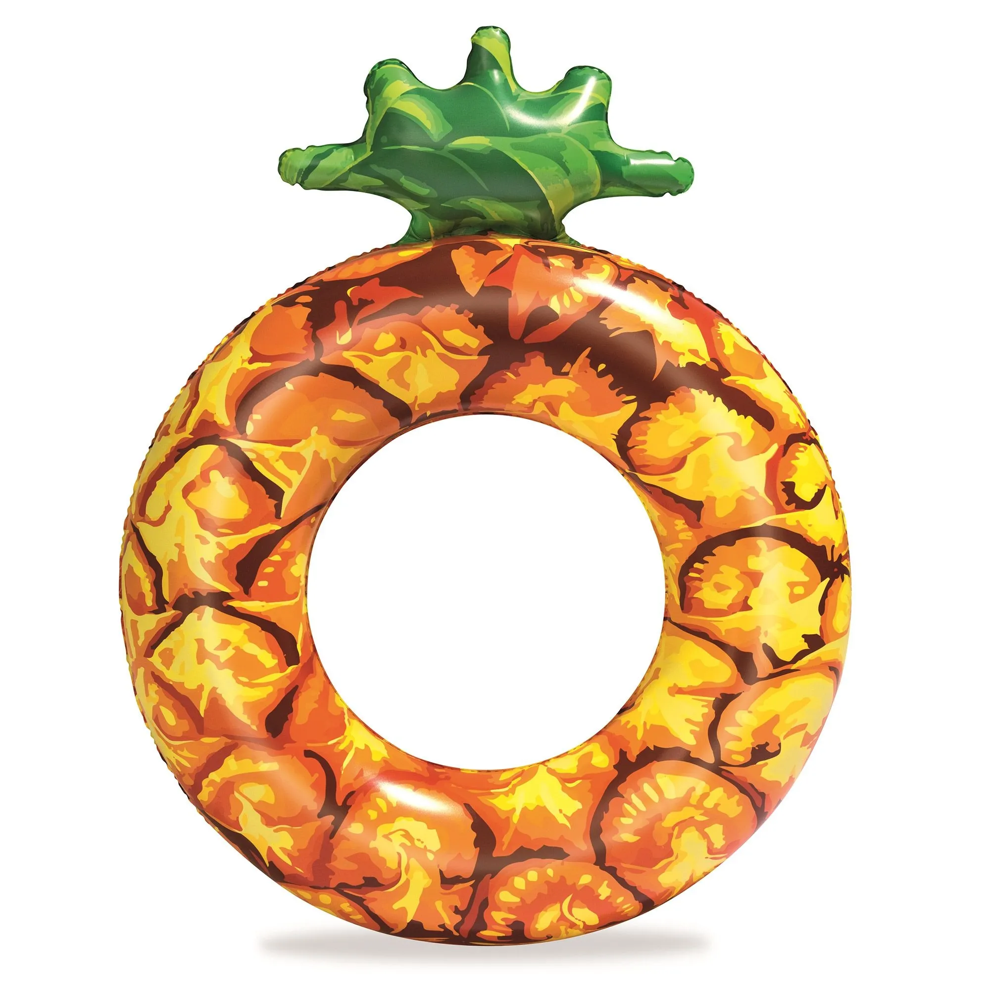 Koło do pływania, ananas, Bestway, 116x88 cm, pomarańczowy
