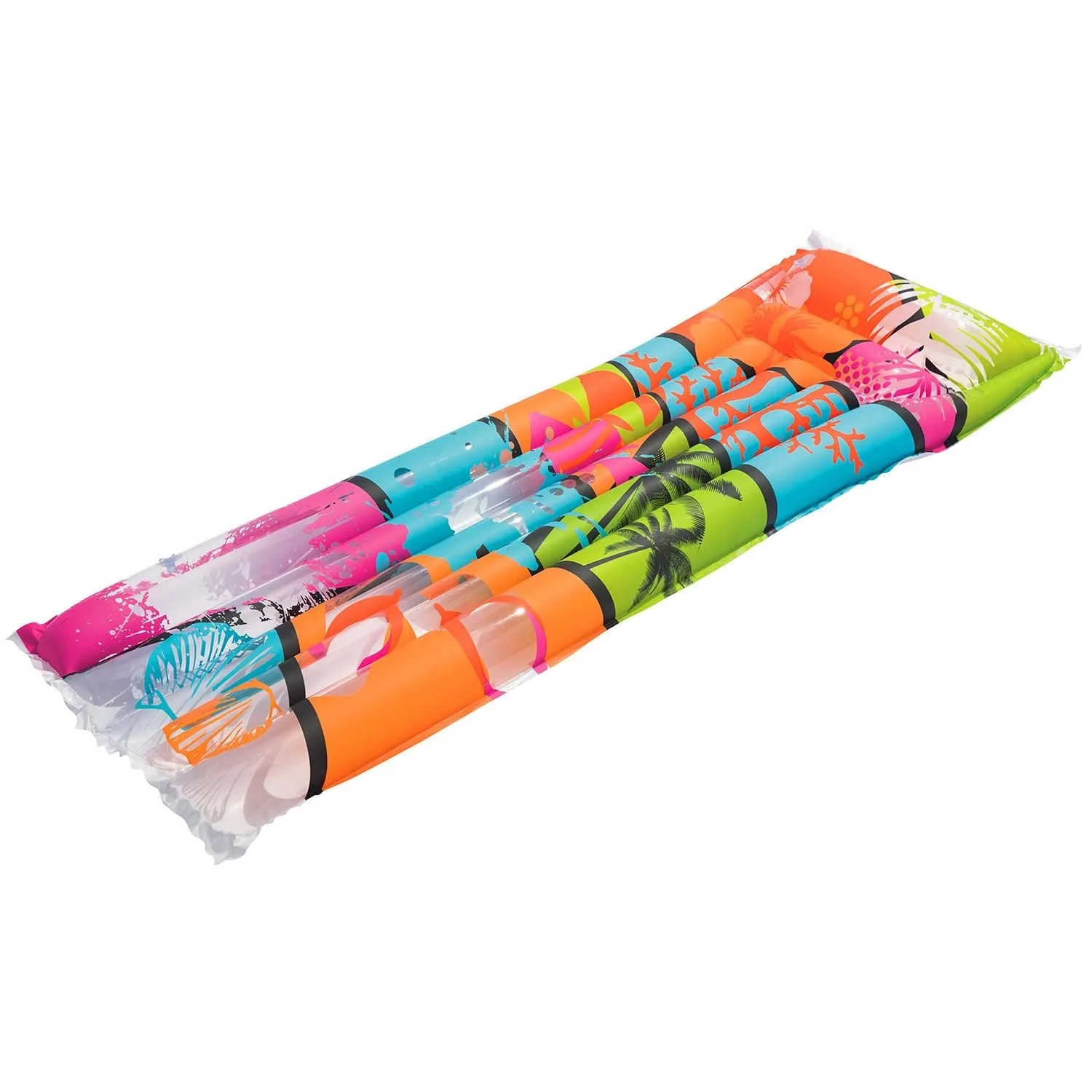 Materac dmuchany, plażowy, Bestway, 183x69 cm, różowy