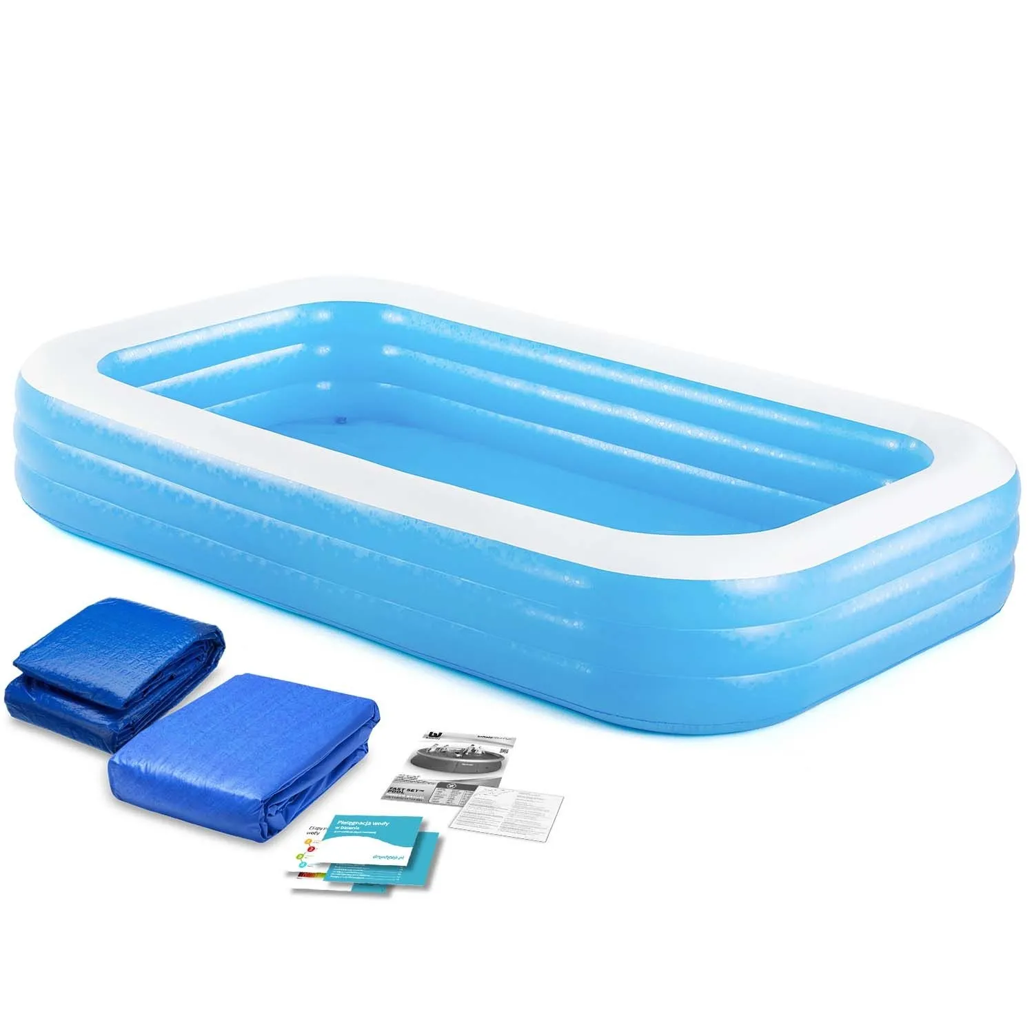 Basen dmuchany, rodzinny, 3w1, Bestway, 305x183x56 cm