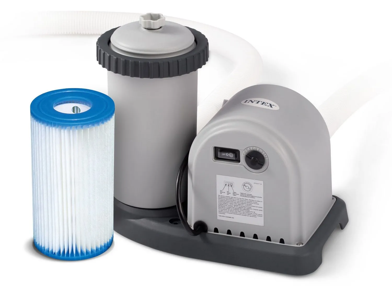 Pompa filtrująca do basenów ogrodowych, 5678 l/h, Intex, 28636GS