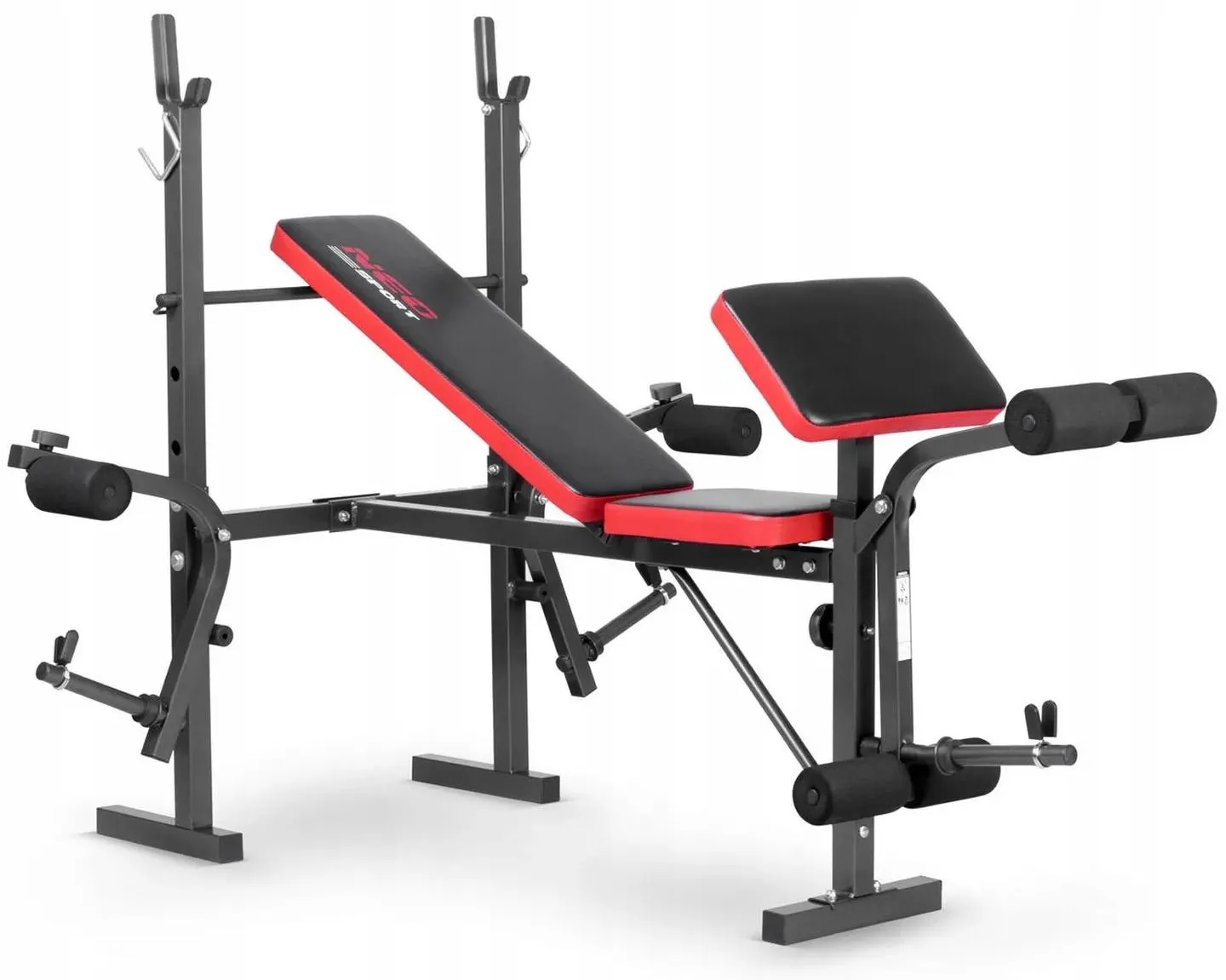 Ławeczka do ćwiczeń, modlitewnik, Neo-Sport, czarny