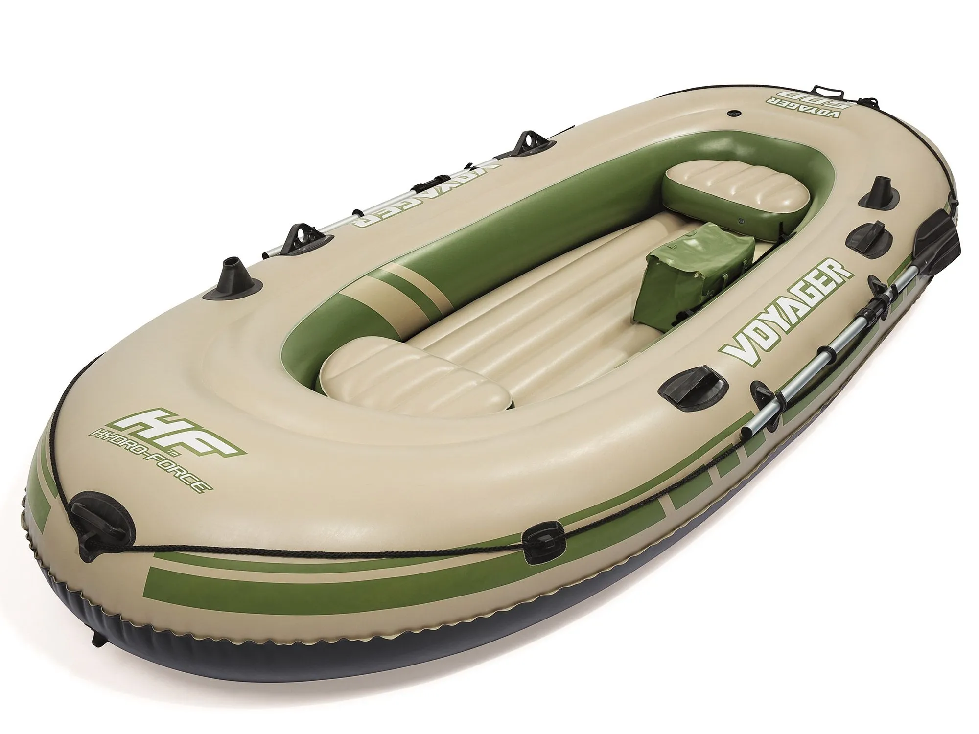 Ponton dmuchany Voyager 500, + wiosła, Bestway, 348x142 cm